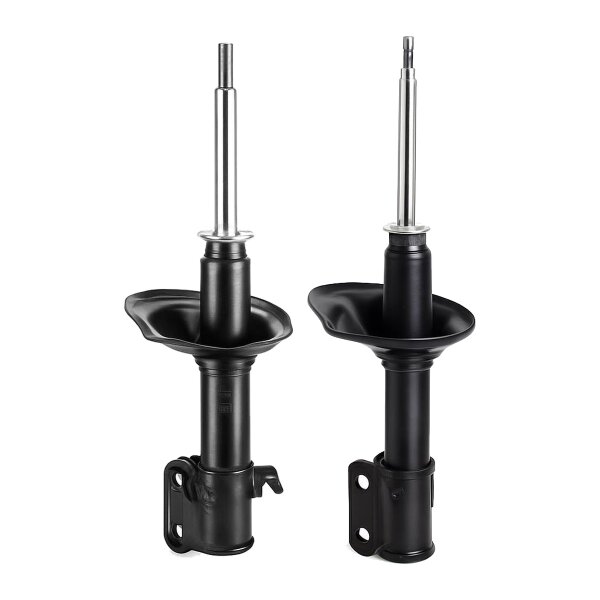 Shock absorber set front left right gas strut KYB for e.g. SUBARU LEGACY