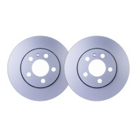 Brake Kit all-round carefree for front axle rear axle HELLA for e.g. VW Golf