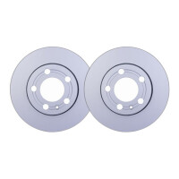 Brake Kit all-round carefree for front axle rear axle HELLA for e.g. SKODA