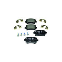 Brake Kit all-round carefree for front axle rear axle HELLA for e.g. AUDI A3