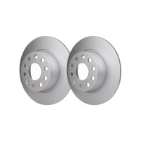 Brake Kit all-round carefree for front axle rear axle HELLA for e.g. SKODA