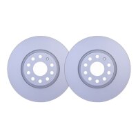 Brake Kit all-round carefree for front axle rear axle HELLA for e.g. AUDI Q2