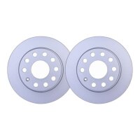 Brake Kit all-round carefree for front axle rear axle HELLA for e.g. SEAT LEON