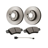 Brake Kit all-round carefree for front axle HELLA...