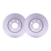 Bremsensatz rundum sorglos für Vorderachse HELLA für u.a. RENAULT Clio