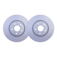 Brake Kit all-round carefree for front axle HELLA suitable for e.g. FORD Kuga