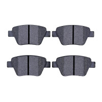 Brake Kit all-round carefree for rear axle HELLA suitable for e.g. VW Golf