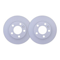 Brake Kit all-round carefree for rear axle HELLA suitable for e.g. VW Golf