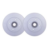 Brake Kit all-round carefree for rear axle HELLA suitable for e.g. CITROEN C3