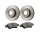 Brake Kit all-round carefree for rear axle HELLA suitable for e.g. OPEL Astra