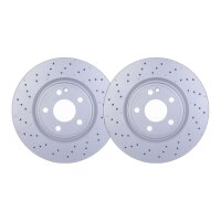 Brake Kit all-round carefree for rear axle HELLA suitable for e.g. BMW 2