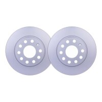 Brake Kit all-round carefree for rear axle HELLA suitable for e.g. SEAT Leon