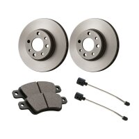 Brake Kit all-round carefree for rear axle HELLA suitable...