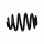 Suspension Spring Set rear coil spring Ø 15.5 mm EIBACH for VW TRANSPORTER