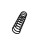 Suspension Spring Set rear coil spring Ø 9.5 mm EIBACH for RENAULT TWINGO