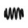 Rear Suspension Spring Set Ø 20.5 mm EIBACH for VW TRANSPORTER and others