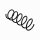 Suspension Spring Set front coil spring Ø 12.2 mm EIBACH for PEUGEOT 206