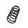 Suspension Spring Set front coil spring Ø 11.5 mm EIBACH for e.g. OPEL CORSA