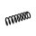 Suspension Spring Set front coil spring Ø 14.2 mm EIBACH for e.g. MB E-CLASS