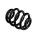Suspension Spring Set rear coil spring Ø 18 mm EIBACH for e.g. VW TRANSPORTER