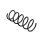 Suspension Spring Set front coil spring Ø 11.5 mm EIBACH for e.g. FORD FIESTA