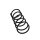 Suspension Spring Set front coil spring Ø 11.5 mm EIBACH for e.g. FORD FIESTA