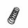 Suspension Spring Set rear coil spring Ø 11 mm EIBACH for e.g. FORD FOCUS