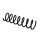 Suspension Spring Set rear coil spring Ø 11 mm EIBACH for e.g. FORD FOCUS