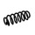 Suspension Spring Set rear axle coil spring Ø 13.5 mm EIBACH for e.g. AUDI A3