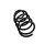 Suspension Spring Set Front Axle Coil Spring Ø 14.8 mm EIBACH for FORD KUGA