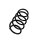 Suspension Spring Set front Ø 13,2 mm EIBACH for e.g. RENAULT SCÉNIC