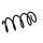 Suspension Spring Set front Ø 13,2 mm EIBACH for e.g. RENAULT SCÉNIC