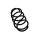 Suspension Spring Set front Ø 13,2 mm EIBACH for e.g. RENAULT SCÉNIC