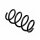 Suspension Spring Set front coil spring Ø 14 mm EIBACH for e.g. RENAULT KANGOO