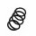 Suspension Spring Set front coil spring Ø 14 mm EIBACH for e.g. RENAULT KANGOO