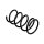 Suspension Spring Set front coil spring Ø 14.5 mm EIBACH for HYUNDAI TUCSON