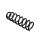 Suspension Spring Set front coil spring Ø 12.5 mm EIBACH for e.g. MB E-CLASS