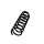 Suspension Spring Set front coil spring Ø 12.5 mm EIBACH for e.g. MB E-CLASS