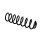 Suspension Spring Set front coil spring Ø 12.5 mm EIBACH for e.g. MB E-CLASS