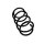 Suspension Spring Set front Ø 13,5 mm EIBACH for e.g. RENAULT LAGUNA