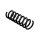 Suspension Spring Set front coil spring Ø 14.5 mm EIBACH for e.g. MB E-CLASS