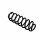Suspension Spring Set rear coil spring Ø 12.8 mm EIBACH for e.g. VW TOURAN
