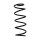 Suspension spring set front axle Ø 11.5 mm 370 mm EIBACH for LANCIA YPSILON