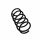 Suspension Spring Set front Ø 11.8 mm EIBACH for e.g. FIAT PUNTO EVO