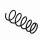 Suspension Spring Set Front Axle Coil Spring Ø 12.5 mm EIBACH for FIAT SEDICI
