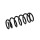 Suspension Spring Set Rear Axle Coil Spring Ø 10.5 mm EIBACH for OPEL AGILA