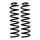 Suspension spring set rear Ø 11.8 mm 369 mm EIBACH for RENAULT GRAND SCÉNIC II