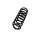 Rear Suspension Spring Set Ø 10.5 mm EIBACH for RENAULT MEGANE and others