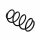 Suspension Spring Set front coil spring Ø 13 mm EIBACH for e.g. RENAULT LAGUNA