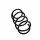 Suspension Spring Set front coil spring Ø 13 mm EIBACH for e.g. RENAULT LAGUNA